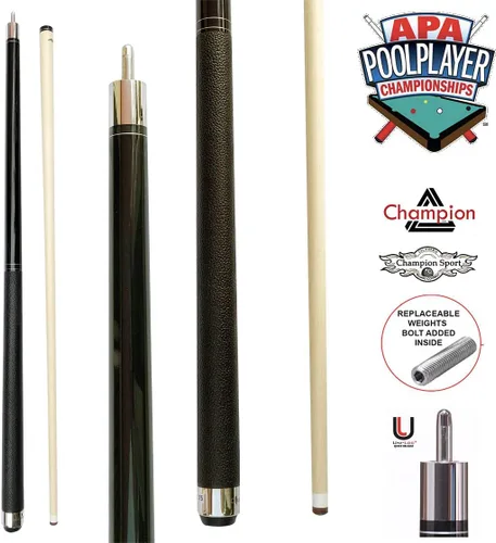 Miniatura 4 de Champion Dragon Pool Cue Stick con junta de liberación rápida o junta 5/16/X18, eje de desviación bajo, precio al por menor $225.00
