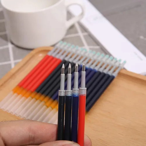 Miniatura 6 de DunBong Recambios de tinta de gel azul, repuestos de bolígrafos de gel líquido, línea fina de 0.020 in, juego de 10 (azul)