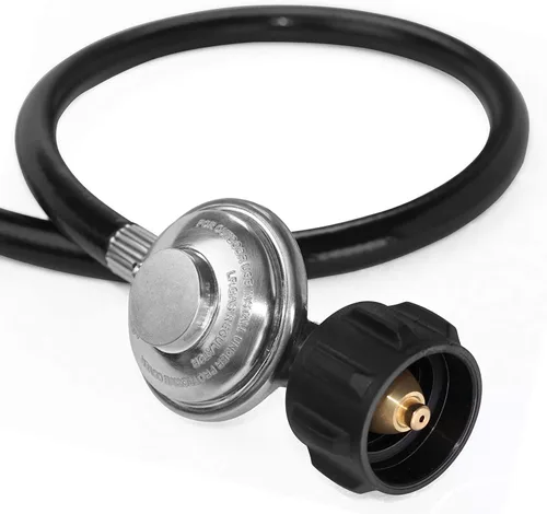 Miniatura 5 de DOZYANT Regulador Universal de Propano de Baja Presión QCC1 de 8 Pies para Reemplazo de Parrilla con Manguera de 8 Pies para la Mayoría de Parrillas