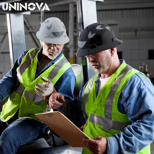 Miniatura 6 de Casco de ala completa para hombre, aprobado por ANSI, OSHA Cascos De Construccion Clase E, Casco de seguridad de ala completa para la construcción