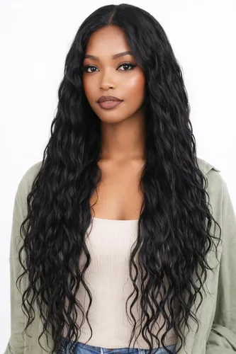 Miniatura 17 de Peluca de cabello humano con encaje frontal en T de 13 x 4 pulgadas, peluca de encaje HD rizado profundo sin pegamento, línea de cabello