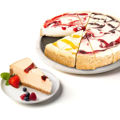Miniatura 14 de David's Cookies Tartas de queso – Postre cremoso y clásico de panadería perfecto para cualquier ocasión – Gran idea de regalo para mujeres, hombres