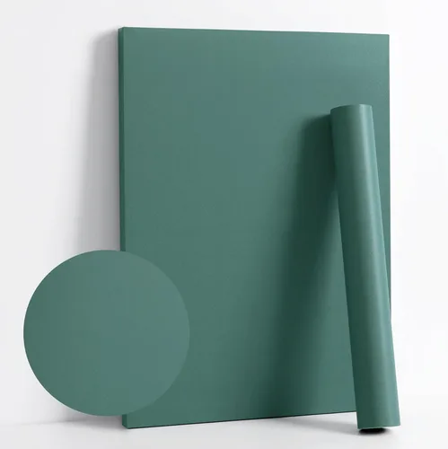 Miniatura 39 de Dimoon Papel Tapiz Verde de 236''x23.6'' para Despegar y Pegar Papel de Contacto Moderno Autoadhesivo Papel de Pared Removible Amigable para Verde