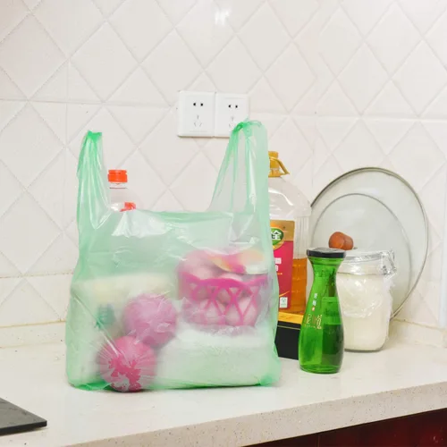 Miniatura 7 de LazyMe Bolsas para camisetas, bolsas de plástico con asas para mercancía, compras minoristas y día de San Patricio, bolsas de plástico para negocio