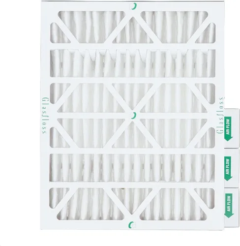 Miniatura 12 de Filtros de aire plegados Glasfloss ZL 8x8x1 MERV 10 (FPR 5-6). (Cantidad 4). Tamaño real: 8 x 8 x 7/8 pulgada