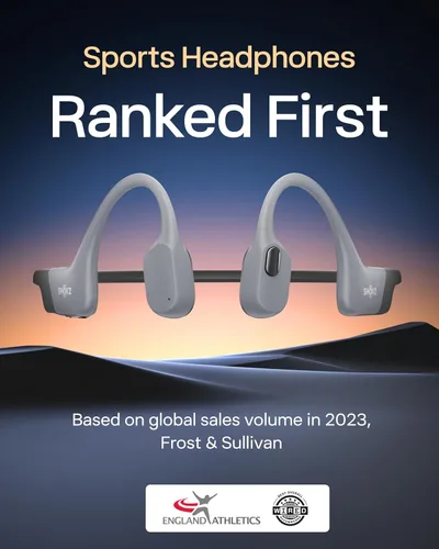 Miniatura 2 de SHOKZ OPENSWIM PRO Auriculares Bluetooth de conducción ósea de oído abierto, color gris
