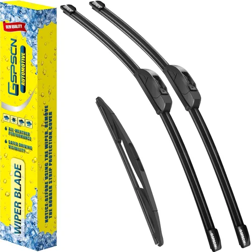 Miniatura 22 de GSPSCN 2 limpiaparabrisas de repuesto para Cooper R55, R56, R57, 2013, 2014, 2015, 19 + 18 pulgadas (juego de 2)