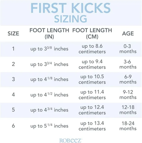 Miniatura 7 de Robeez First Kicks - Sandalias unisex para bebés y niños pequeños de 0 a 24 meses