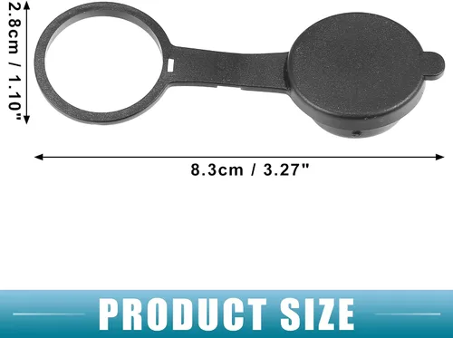 Miniatura 6 de Cubierta de Enchufe para Encendedor de Cigarrillos a Prueba de Polvo Tapa de Cubierta de Enchufe de Encendedor de Cigarrillos Universal