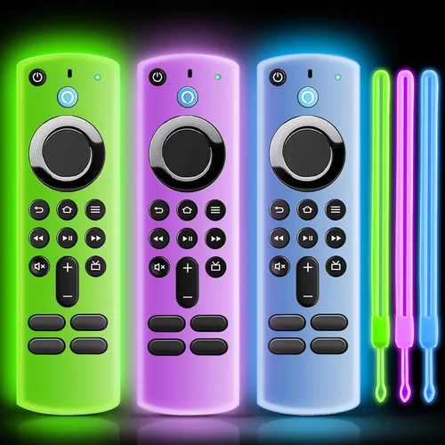 Miniatura 14 de ONEBOM Firestick - Funda protectora para control remoto de 3ª generación con Alexa Voice Remote 4K, funda protectora de silicona antideslizante a
