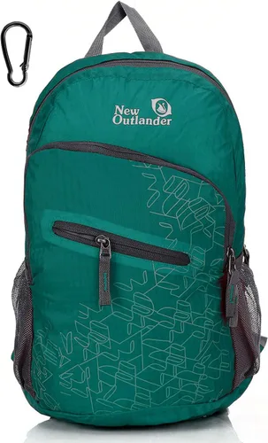 Miniatura 12 de Outlander 20L/33L - Mochila de día de senderismo de viaje ligera empacable más duradera (rojo oscuro, 20L)
