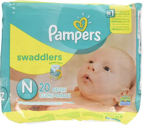 Miniatura 10 de Pampers Swaddlers Pañales para recién nacido talla 1 (8-14 libras), 35 unidades, Jumbo
