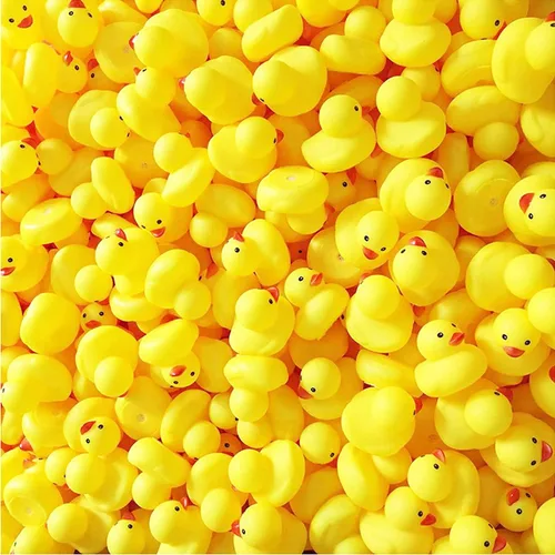 Miniatura 7 de CICITOYWO Patos de goma amarillos, 30 piezas de juguetes de baño pequeños preescolares para tina, patos flotantes, regalo para baby shower, bebés