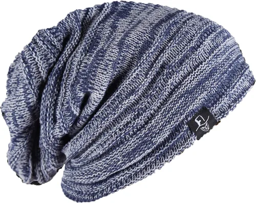 Miniatura 21 de FORBUSITE - Gorro holgado de punto para hombre, de gran tamaño, para verano e invierno B08