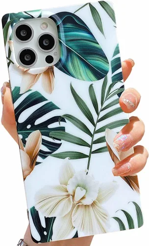 Miniatura 12 de Elegante concha de madre perla compatible con iPhone 13 Pro de 6.1 pulgadas, estuche de borde rectangular, elegante y delgado, con perla de abulón