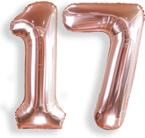 Miniatura 22 de AULE Globos grandes de 40 pulgadas con números 0 azules, globos grandes de números de aluminio, decoraciones de fiesta de cumpleaños de helio