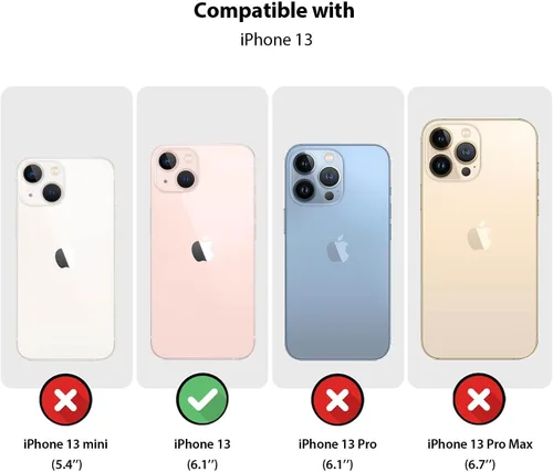 Miniatura 2 de ZUSLAB Funda de silicona real compatible con Apple iPhone 13 de 6.1 pulgadas (2021), silicona líquida antiarañazos, gel de goma, a prueba de golpes