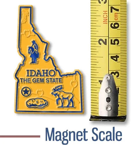 Miniatura 2 de Imán con diseño de mapa de estado, Idaho