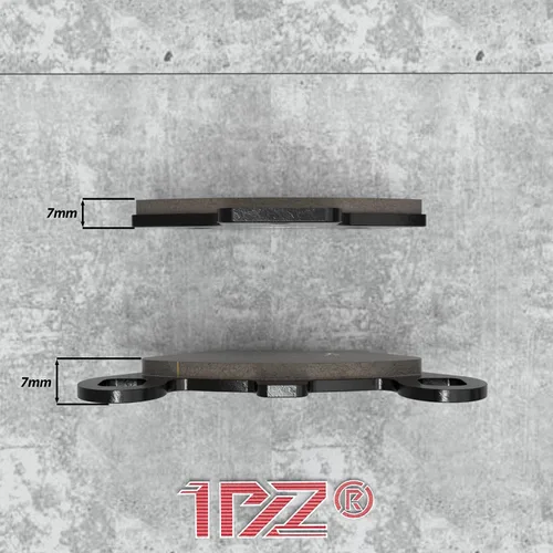 Miniatura 3 de 1PZ ST5-R1B Pastillas de freno delanteras y traseras de repuesto para Polaris Scrambler 500 400 Trail Boss 325 330 Sportsman 500 400 335 Magnum 325