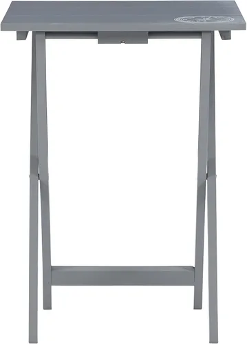 Miniatura 13 de Linon Decoración del hogar SAMM TV, juego de mesa de bandeja gris