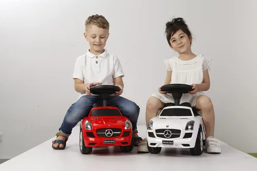 Miniatura 7 de Mejores coches de paseo Mercedes Benz, coche para empujar, blanco