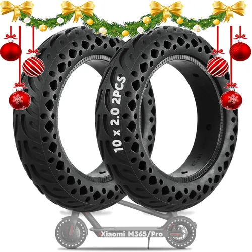 2 unidades de neumáticos sólidos de 10 pulgadas, neumáticos de panal de abeja 10x2.125/2.0 para Xiaomi M365 Pro Gotrax G4 Hiboy S2 Pro Scooter 2