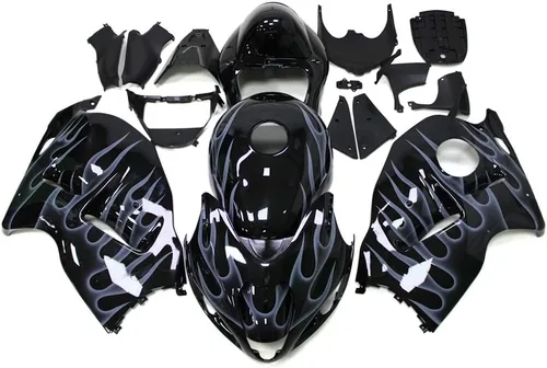 Miniatura 22 de Inyección ABS Chameleon Green Blue Kit de carenado apto para 1997-2007 Suzuki GSXR1300 Hayabusa Carenados GSX-R1300 97 98 99 01 02 03 04 05 06 07
