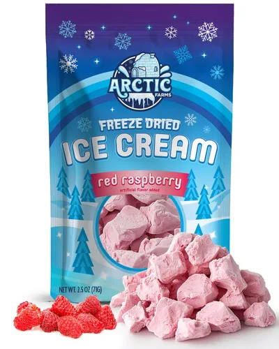 Miniatura 76 de Arctic Farms Trozos de Helado Liofilizado a Granel - No se Derrite (Mantequilla de Maní) (1 libra)