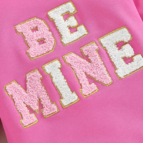 Miniatura 4 de Socutebabe Mameluco de burbujas para el día de San Valentín para bebé, niña y niño, diseño de corazón
