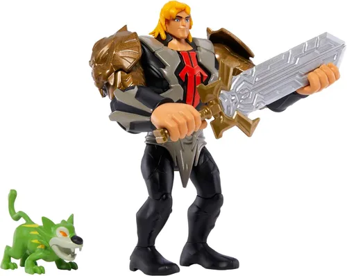 Miniatura 3 de Figura de acción de He-Man de Masters of the Universe y He-Man Savage Eternia He-man