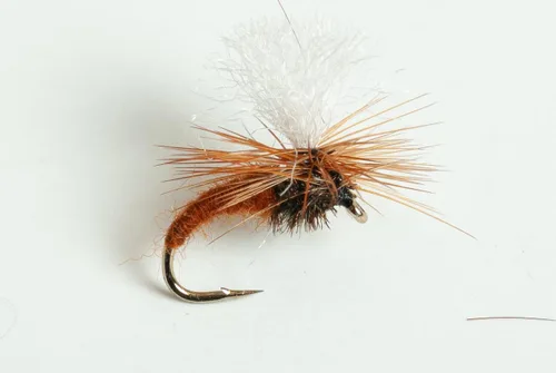 Klinkhammer Wet Fly, paquete de 6 - Adams, marrón, BWO