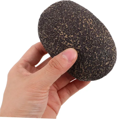 Miniatura 4 de Ocultador de llaves de roca falsa para exteriores, caja de almacenamiento de llaves de piedra decorativa para jardín, porche, patio, doble propósito