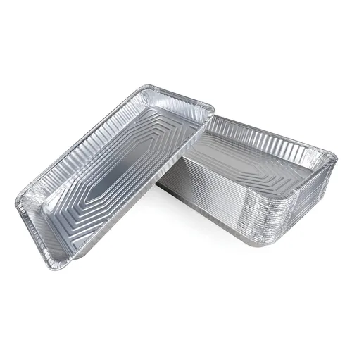 Miniatura 16 de IDL Packaging Sartenes de aluminio de tamaño completo para mesa de vapor, profundos, 21 x 13 x 3 pulgadas (paquete de 25) - Sartén desechable