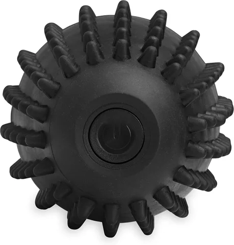 Miniatura 2 de Gaiam Restore Rodillo vibratorio para pies, terapia de masaje por vibración, bola masajeador ergonómica texturizada para fascitis plantar, dolor