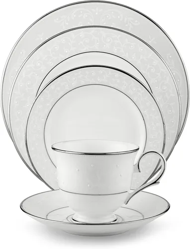 Miniatura 7 de Lenox Platillo Opal Inocencia, blanco