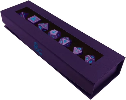 Ultra PRO - Juego de 7 dados RPG Underdark para Phandelver y abajo: El obelisco destrozado para mazmorras y dragones, dados poliédricos para juegos