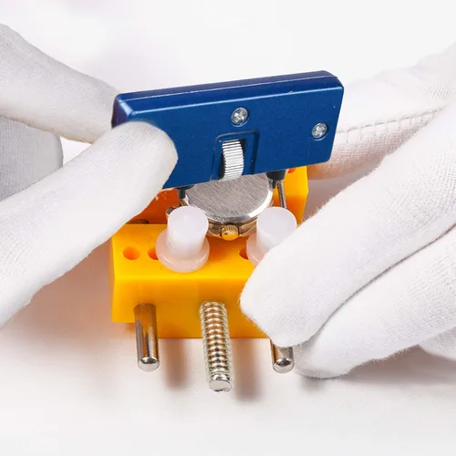 Miniatura 3 de Zistel Kit de herramientas de repuesto de batería de reloj 6 en 1, herramienta removedor de espalda de reloj para varios tipos de reloj