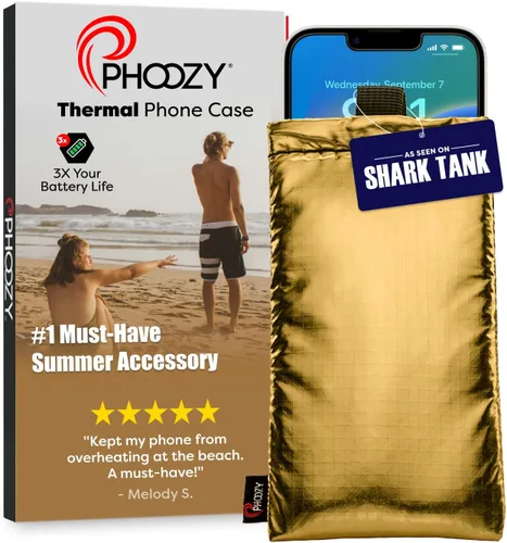 PHOOZY Funda térmica para teléfono Apollo | Funda aislante para teléfono que extiende la vida de la batería 3 veces en climas fríos | Protección
