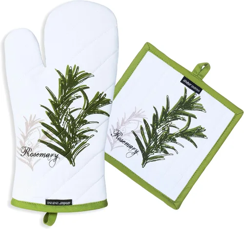 Miniatura 35 de AMOUR INFINI Juego de 2 soportes para ollas de algodón resistentes al calor, antideslizantes de 8 x 8 pulgadas, almohadillas calientes para cocina