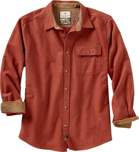 Miniatura 6 de Legendary Whitetails Camisa de franela de manga larga con botones para hombre, 100% algodón
