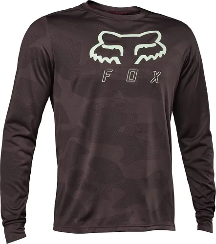 Fox Racing Ranger Tru Dri LS - Camiseta de bicicleta de montaña para hombre