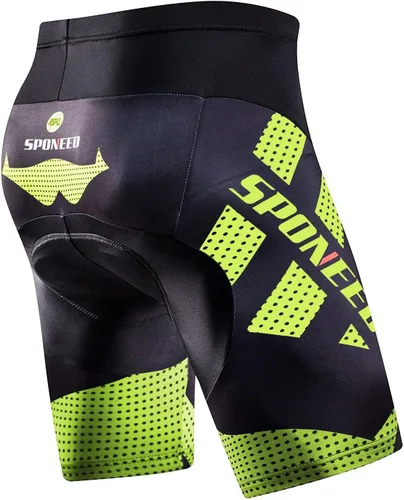 Miniatura 82 de sponeed Pantalones cortos de ciclismo para hombre, pantalones acolchados para ciclismo, ropa de ciclismo