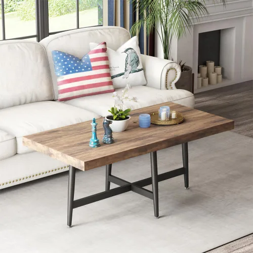 Miniatura 8 de KaKaBB Patas de Mesa de Café de Metal de 18 Pulgadas, Patas de Muebles de Servicio Pesado para Escritorios Modernos de Oficina, Soportes de TV, Mesa