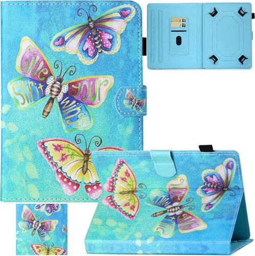 Miniatura 20 de Funda universal para tablet de 9.0 a 10.5 pulgadas, ranuras para tarjetas para iPad 9.7/iPad 10.2/iPad 10.5/Galaxy Tab 3 10.1/Tab 4 10.1/Tab S3 Oso