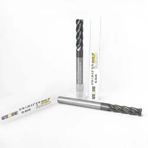 Miniatura 12 de Herramientas Serie G-SUS Carburo Cuadrado Fresa de Extremo, Recubrimiento MAH, Fresa de Extremo para Acero Inoxidable, Titanio, Inconel, Aleaciones