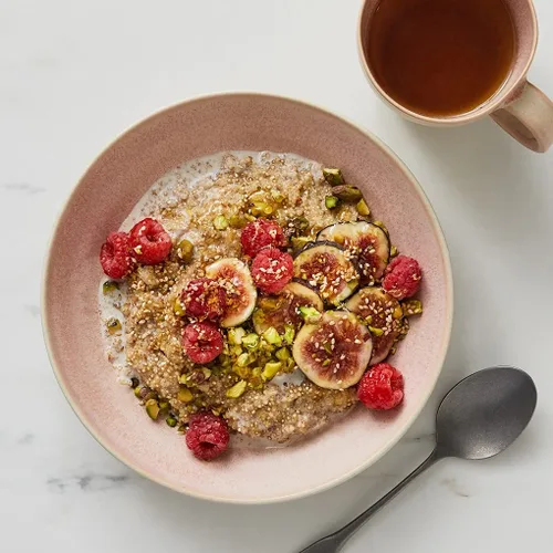 Miniatura 5 de RiceSelect Quinoa blanca, grano entero, sin gluten, sin OMG, 22 onzas (paquete de 4 frascos)