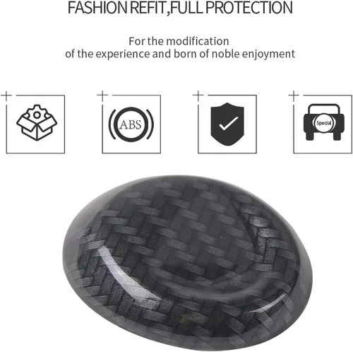 Miniatura 3 de CheroCar para Camaro - Cubiertas de Maneta de Cambio en Fibra de Carbono, Decoración para Interior, para Chevrolet Camaro 2016-2025+, Accesorios