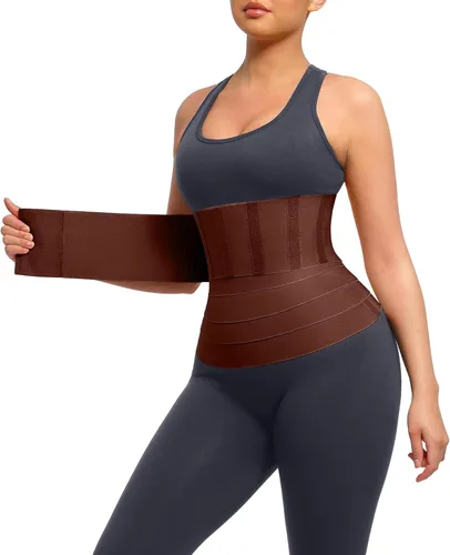 Miniatura 8 de FeelinGirl Entrenador de cintura para mujer, vendaje de agarre para abdomen, talla grande, reductor de cintura para gimnasio