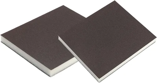 Miniatura 15 de Utoolmart 12 bloques de lijado de esponja de lijado, grano 180 húmedo, seco, lavable y reutilizable, esponja de papel de lija para muebles de 12