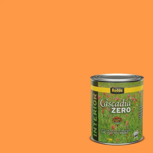 Miniatura 42 de Rodda Paint CASCADIA ZERO - Pintura plana e imprimación para interiores en uno, cuarto de galón, crema de ballet